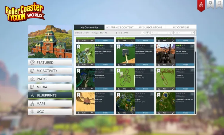 Скриншот RollerCoaster Tycoon World — 6