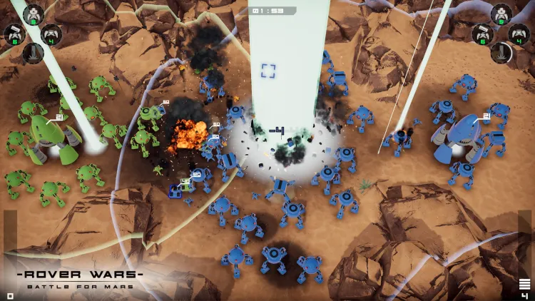 Скриншот Rover Wars — 2