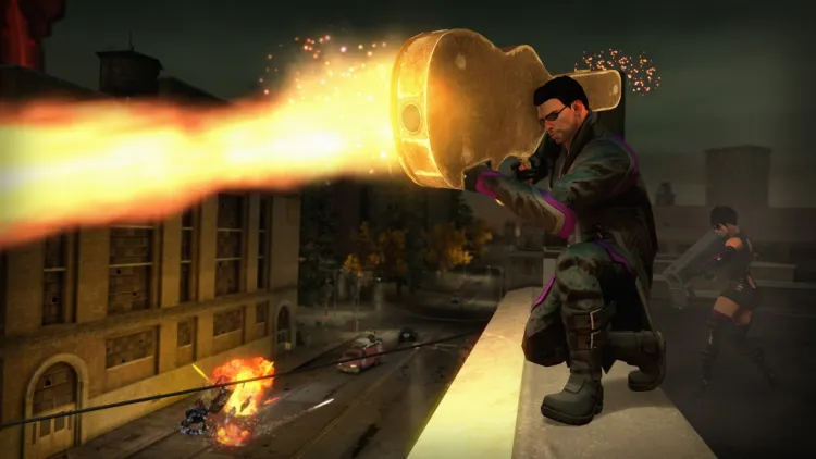 Скриншот Saint's Row IV Re-Elected (Nintendo Switch - Цифровая версия) (EU) — 1