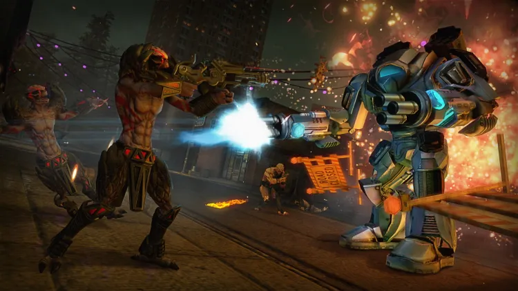 Скриншот Saint's Row IV Re-Elected (Nintendo Switch - Цифровая версия) (EU) — 2
