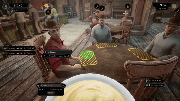 Скриншот Saloon Simulator (Ранний доступ) — 4