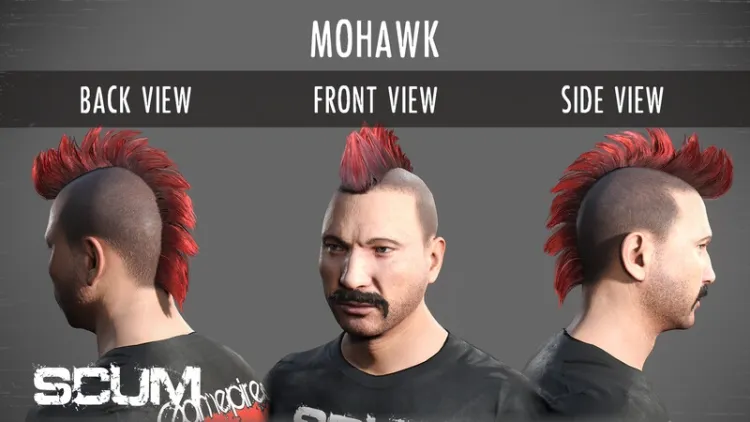 Скриншот SCUM - Male Hair Pack DLC — 4