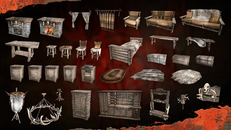Скриншот SCUM - Woodland Furniture Pack — 1