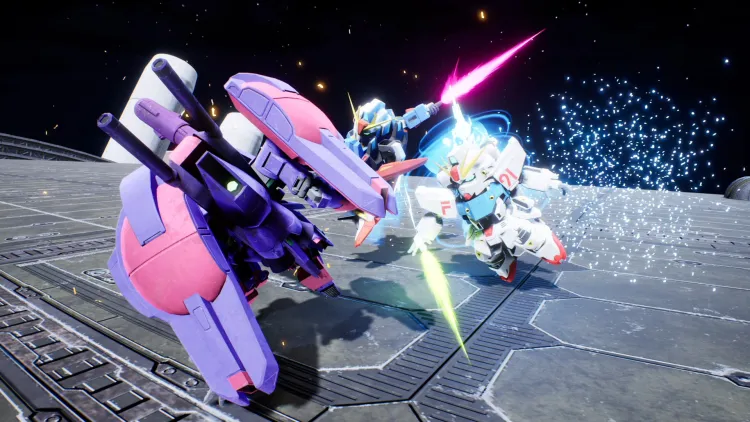Скриншот SD Gundam Battle Alliance — 3