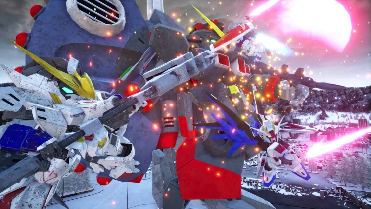 Скриншот SD Gundam Battle Alliance — 4