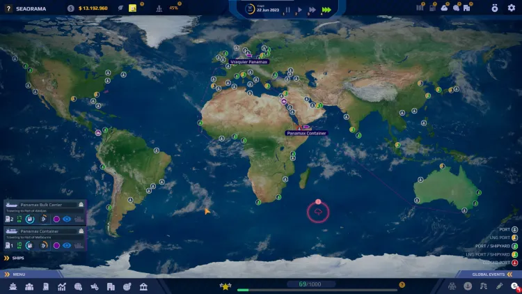 Скриншот SeaOrama: World of Shipping — 3