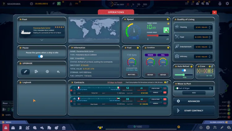Скриншот SeaOrama: World of Shipping — 4