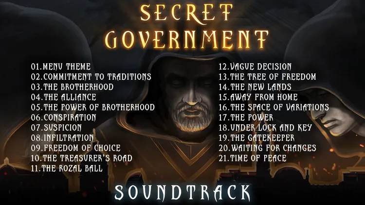 Скриншот Secret Government - Soundtrack — 1