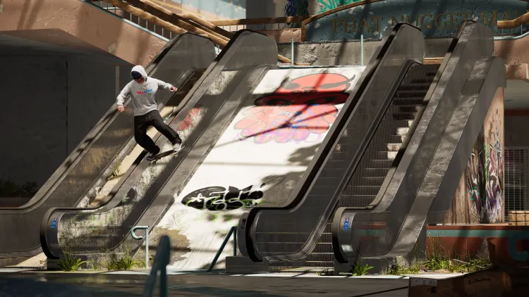 Скриншот Session: Skate Sim - Abandoned Mall DLC — 7