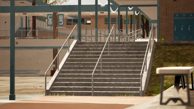 Скриншот Session: Skate Sim Schoolyard DLC — 1