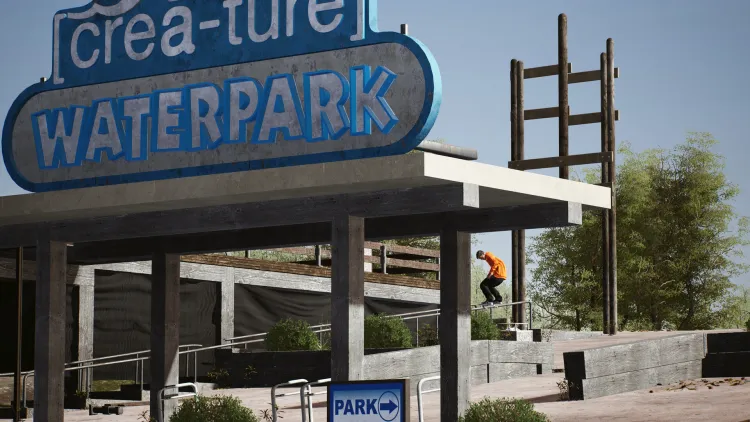 Скриншот Session: Skate Sim Waterpark & Chris Cole DLC — 2