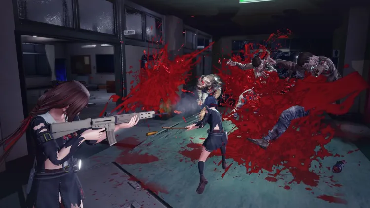 Скриншот SG ZH School Girl Zombie Hunter — 6