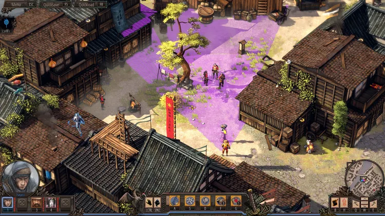 Скриншот Shadow Tactics: Blades of the Shogun - Aiko's Choice — 1