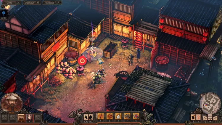 Скриншот Shadow Tactics: Blades of the Shogun - Aiko's Choice — 3