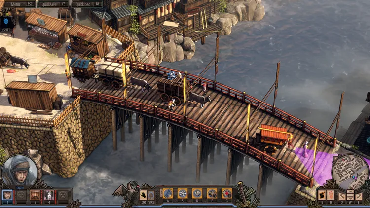 Скриншот Shadow Tactics: Blades of the Shogun - Aiko's Choice — 7