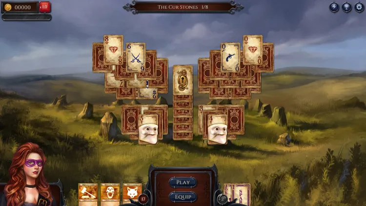 Скриншот Shadowhand Solitaire — 1