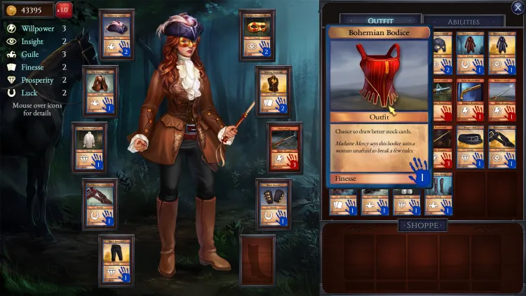 Скриншот Shadowhand Solitaire — 5