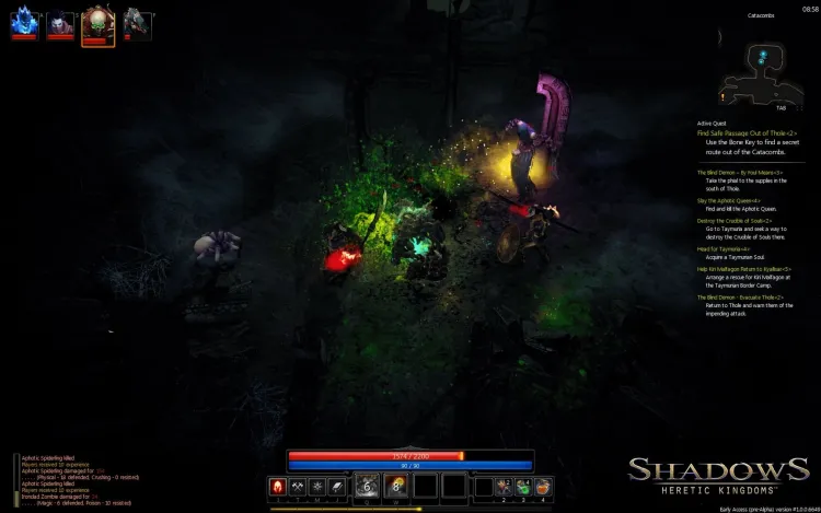 Скриншот Shadows: Heretic Kingdoms — 2