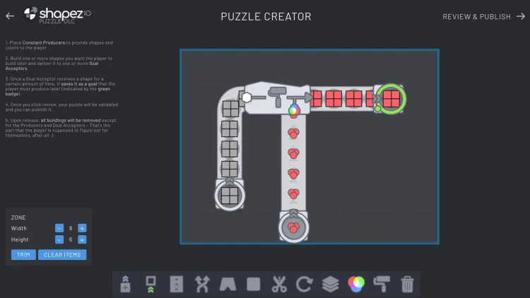 Скриншот Shapez - Puzzle DLC — 1