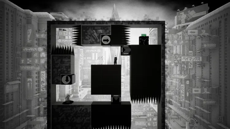 Скриншот Shift Quantum - A Cyber Noir Puzzle Platformer — 4