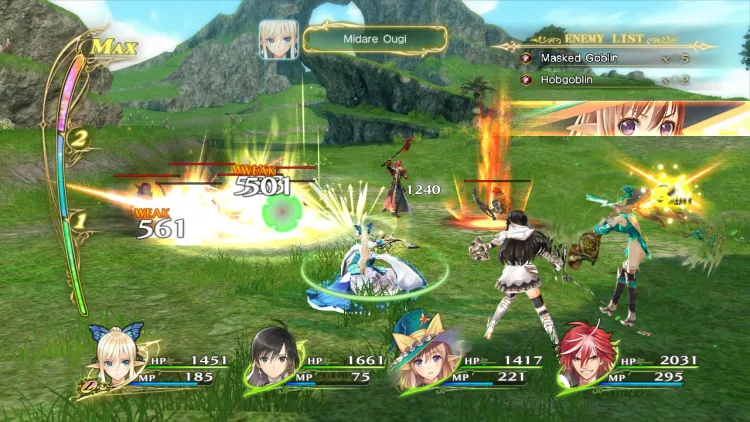 Скриншот Shining Resonance Refrain (Nintendo Switch - Цифровая версия) (EU) — 2