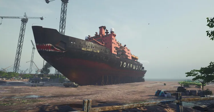 Скриншот Ship Graveyard Simulator 2 - Steel Giants DLC — 4