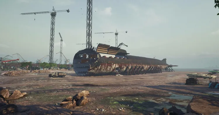 Скриншот Ship Graveyard Simulator 2 - Submarines DLC — 8