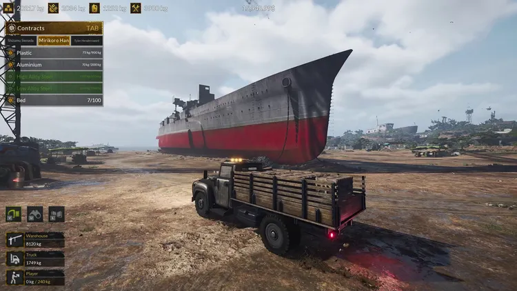 Скриншот Ship Graveyard Simulator 2 - Warships DLC — 6