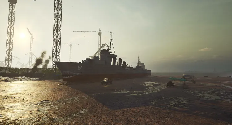 Скриншот Ship Graveyard Simulator 2 - Warships DLC — 7