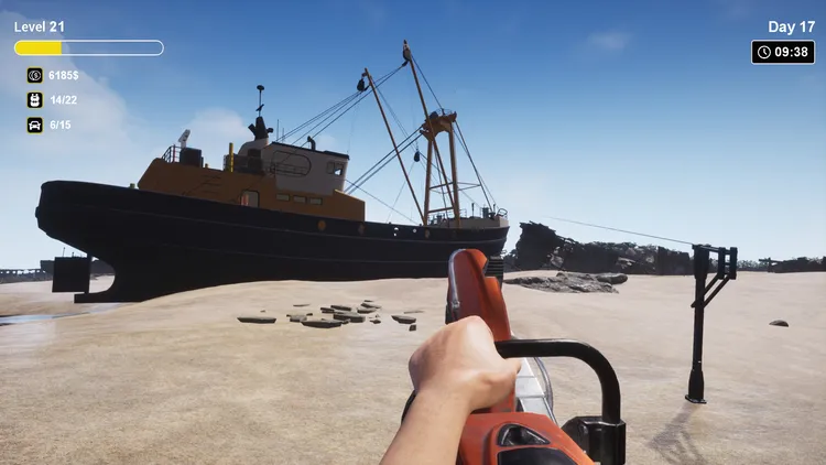 Скриншот Ship Graveyard Simulator — 1