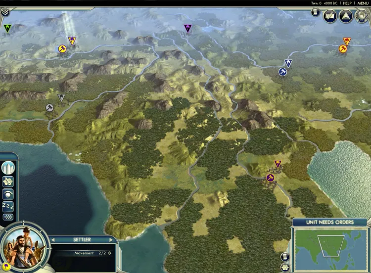 Скриншот Sid Meier’s Civilization V: Cradle of Civilization Map Pack Bundle DLC — 1