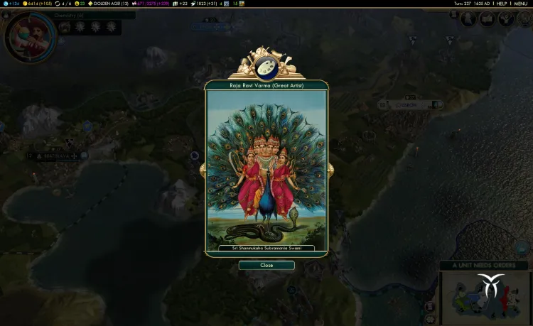 Скриншот Sid Meier's Civilization V: Gods and Kings — 3