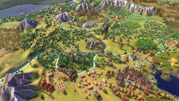 Скриншот Sid Meier's Civilization VI (Версия для СНГ [ Кроме РФ и РБ ]) — 1