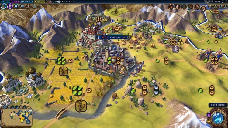 Скриншот Sid Meier's Civilization VI (Версия для СНГ [ Кроме РФ и РБ ]) — 4