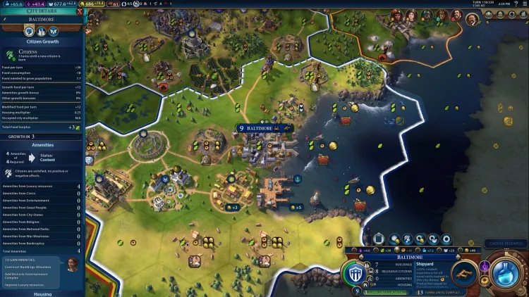 Скриншот Sid Meier's Civilization VI (Версия для СНГ [ Кроме РФ и РБ ]) — 6