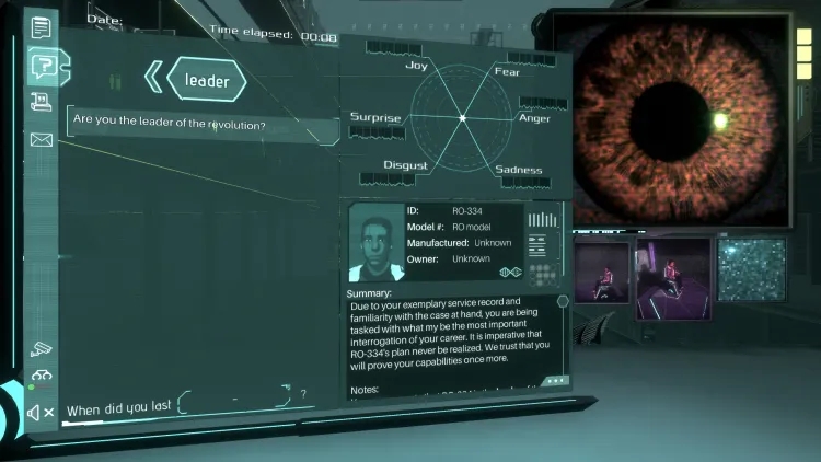Скриншот Silicon Dreams | cyberpunk interrogation — 4