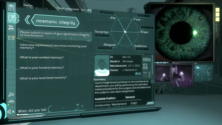 Скриншот Silicon Dreams | cyberpunk interrogation — 8