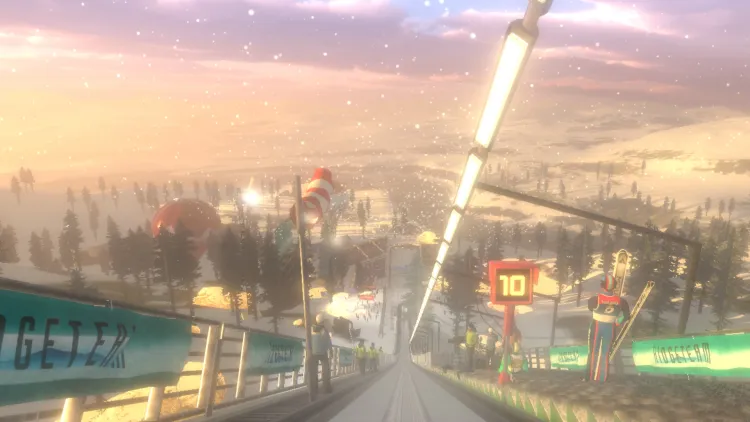 Скриншот Ski Jumping Pro VR — 1