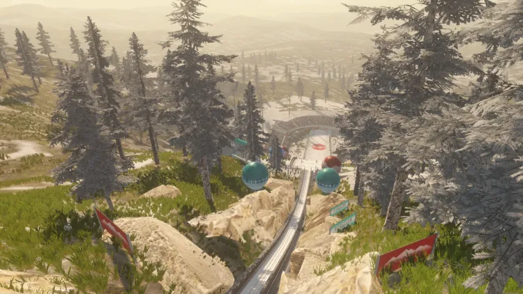 Скриншот Ski Jumping Pro VR — 5