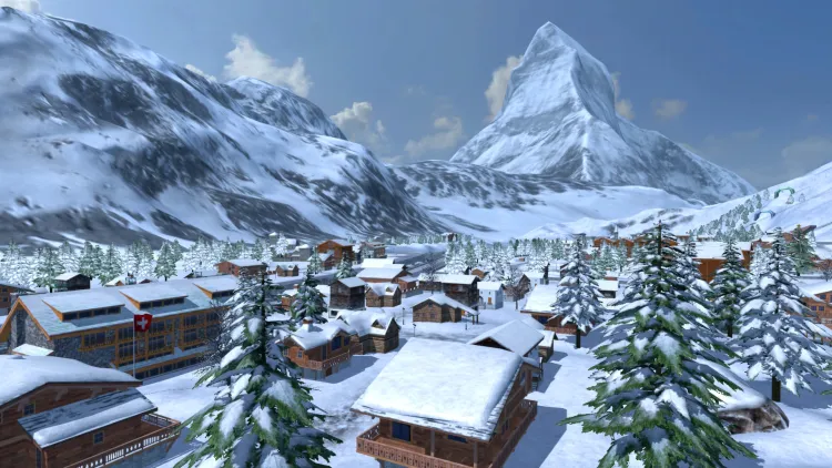 Скриншот Ski Region Simulator — 2
