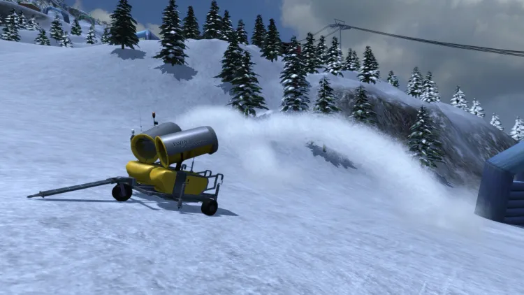 Скриншот Ski Region Simulator — 3