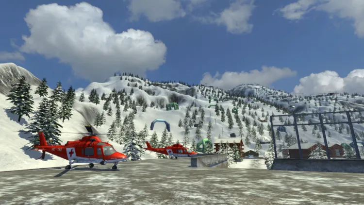 Скриншот Ski Region Simulator — 6