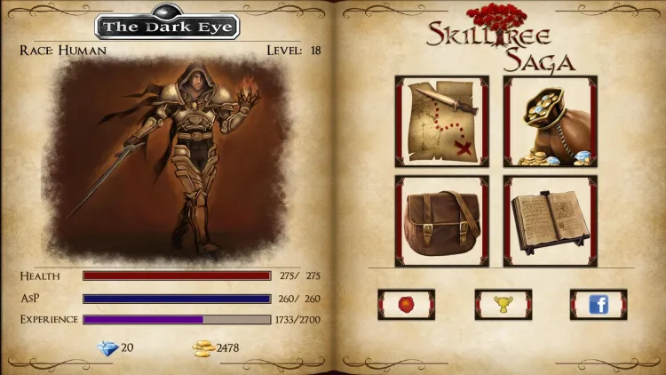 Скриншот Skilltree Saga — 5