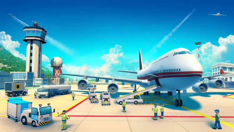 Скриншот Sky Haven Tycoon - Airport Simulator — 3