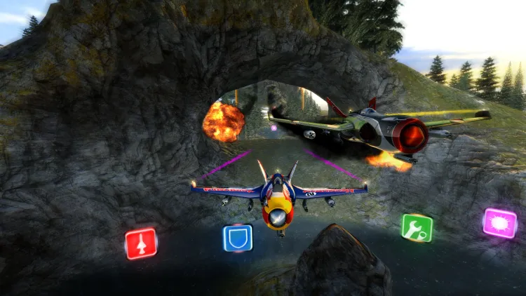 Скриншот SkyDrift: Extreme Fighters Premium Airplane Pack DLC — 6