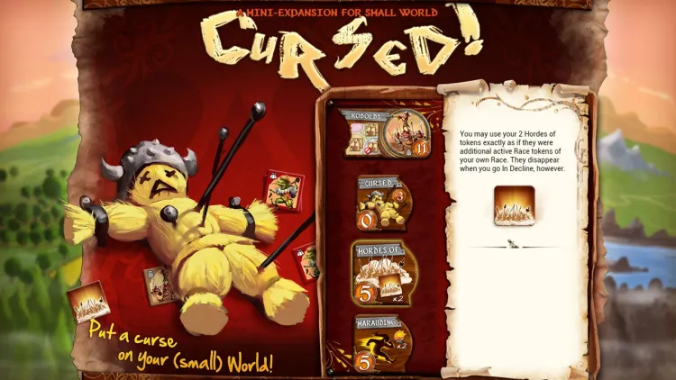 Скриншот Small World - Cursed! DLC — 2