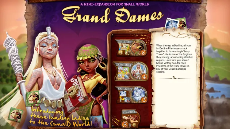 Скриншот Small World - Grand Dames DLC — 1