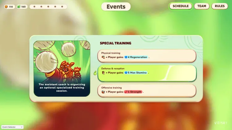 Скриншот Smash it Wild: Tactical Volleyball Roguelike — 2