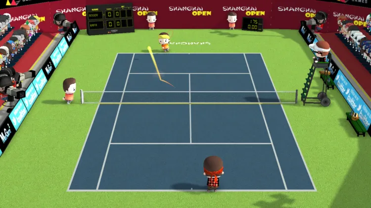 Скриншот Smoots World Cup Tennis — 3