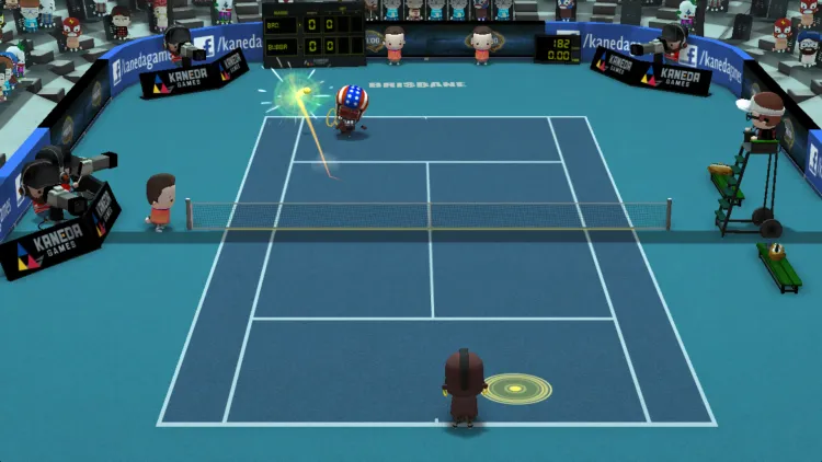 Скриншот Smoots World Cup Tennis — 4